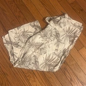 Lightweight Cotton Lounge Pant with Tie Waist